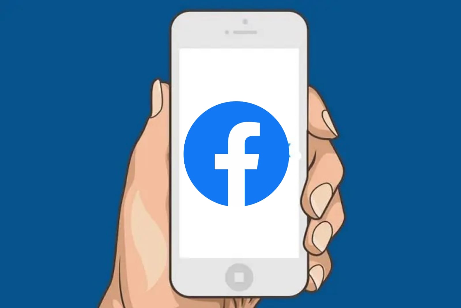 Ilustrasi Aplikasi Faceboo. (Dok. Jakartaoke.com/M Rifai Azhari)