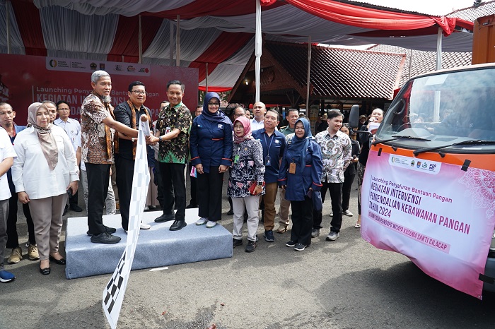 Kegiatan Intervensi Pengendalian Kerawanan Pangan. (Dok. Tim Komunikasi Bapanas)

