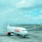 Penumpang Lion Air diduga buat ancaman bom saat pesawat hendak lepas landas. (Facebook.com @Lion Air Group)